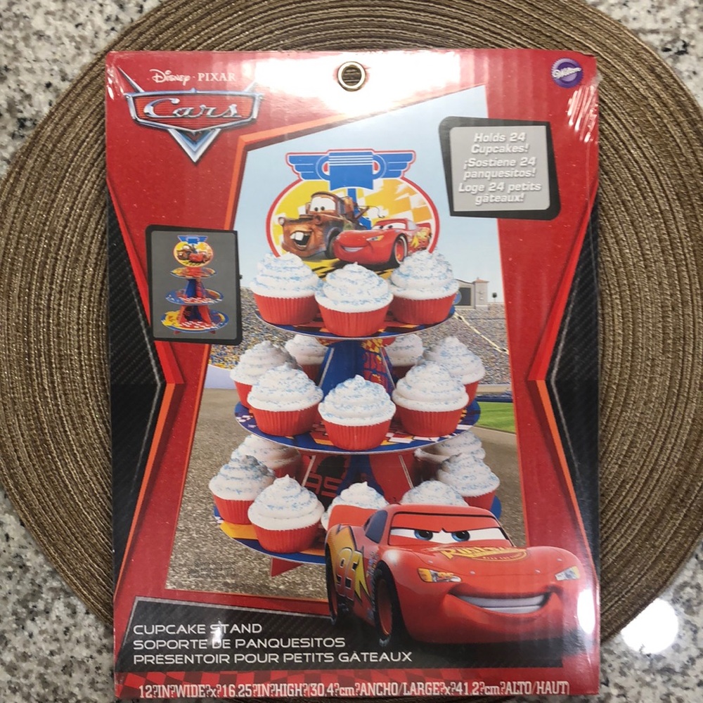 Disney Cars Cupcake Stand